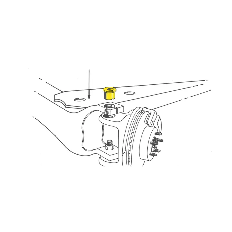 MOOG Chassis Products Alignment Caster / Camber Bushing MOO-K8977